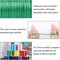 100 Yards 2mm Satin Rattail Cord Nylon String Trim Silk Cord Beading String for Friendship Bracelet Necklace Chinese Knot Macramé Trim Dream Catchers Braid Hair 10 Color